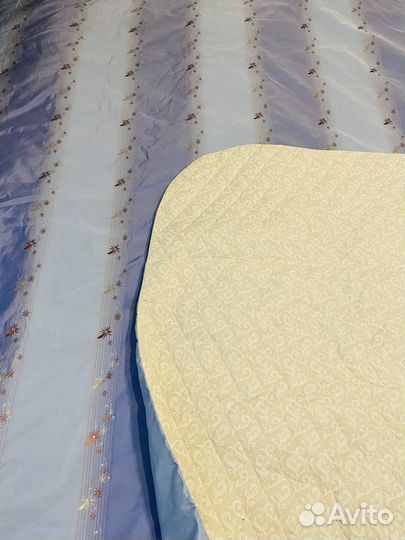 Покрывало накидка на двуспальную и евро кровать