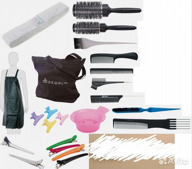 Инструменты для парикмахера dewal