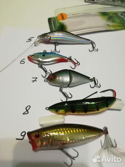 Воблеры и блистеры оригиналы Япония