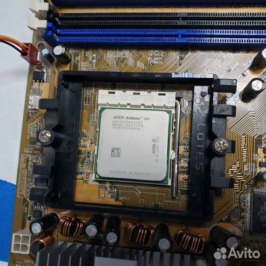 Материнская плата с процессором 939