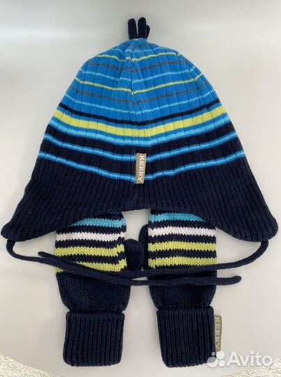 Шапка kerry, варежки