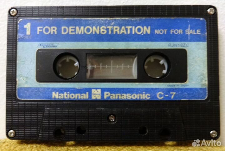 Демонстрационные кассеты National Panasonic C-7
