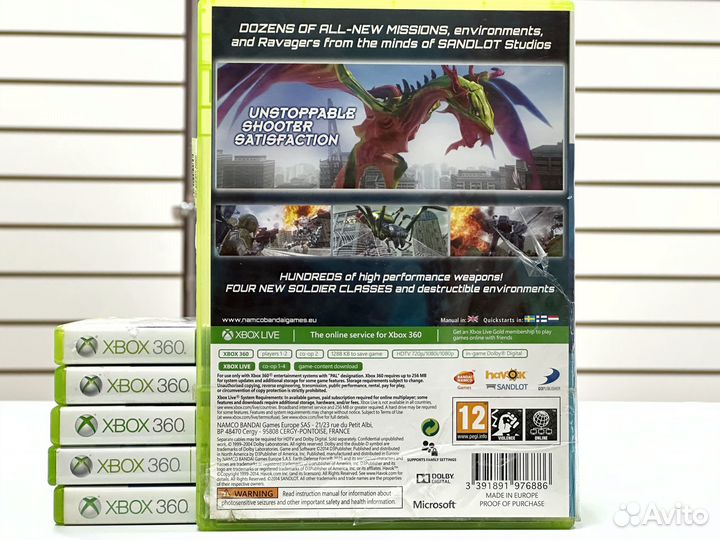 Earth Defense Force 2025 (Xbox 360/Xbox One) Б/У