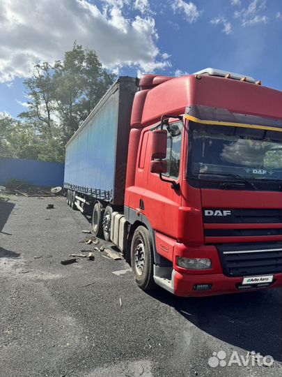 DAF 85.430 6x2 с полуприцепом, 2003