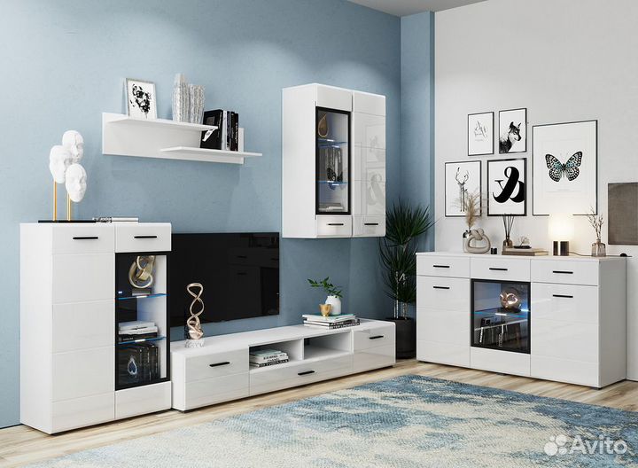 Тумба под тв gloss-нк 200 см (0071660729)