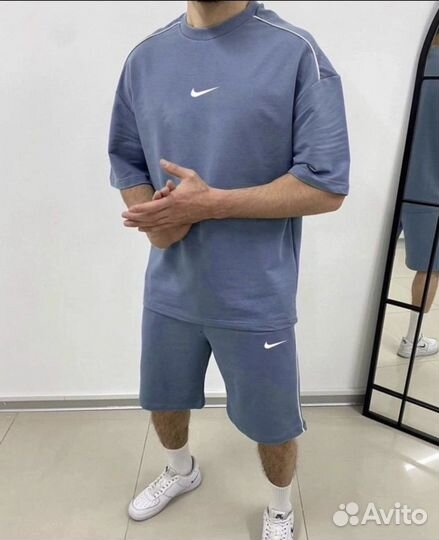 Мумжской костюм Nike шорты + футболка