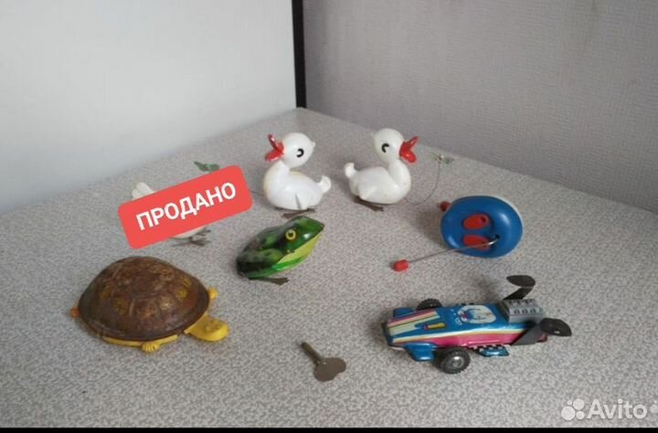 Заводная игрушка СССР