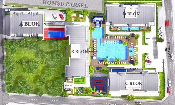 1-к. квартира, 50 м² (Турция)