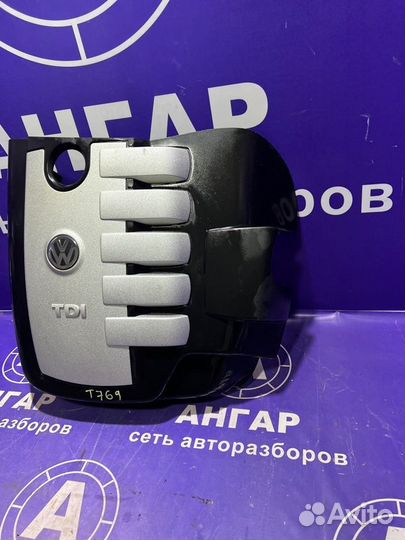 Крышка двигателя Volkswagen Touareg 7L GP BPE 2008