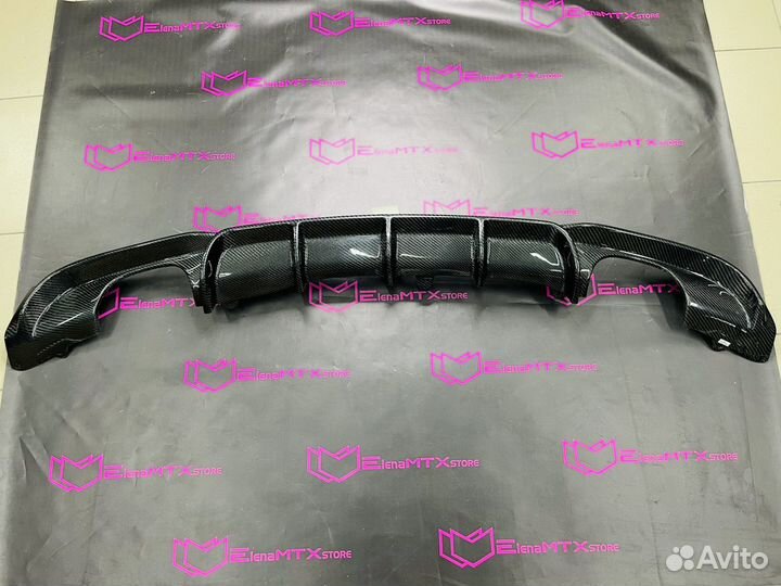 Диффузор BMW F30 M tech карбон