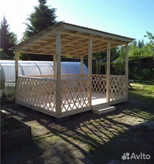 Беседка для дачи