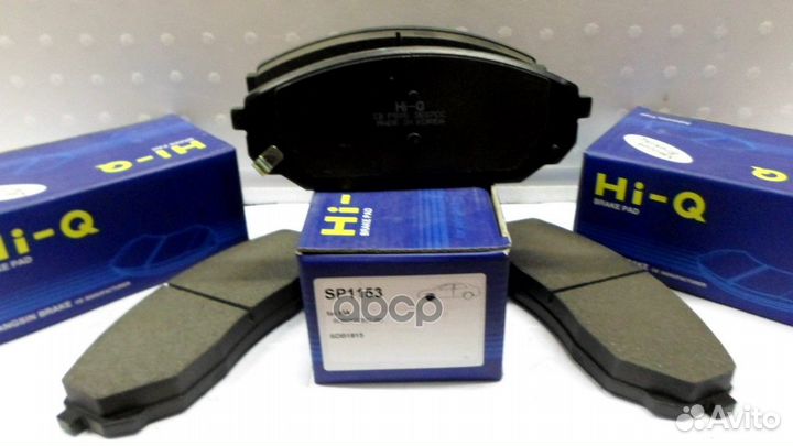 Колодки тормозные перед KIA sorento 02- SP1153