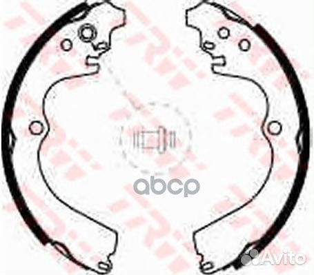 GS8584 Колодки торм.бар.subaru forester/imreza