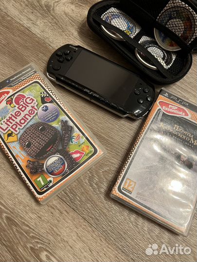 Psp 3000 игры и чехол