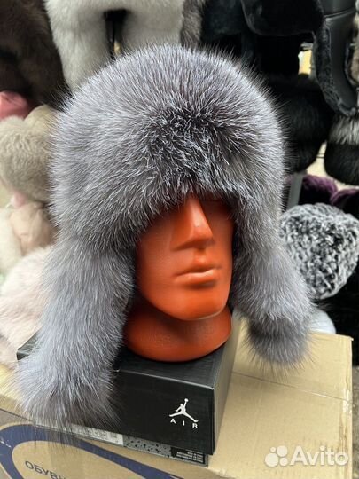 Ушанка из чернабурки