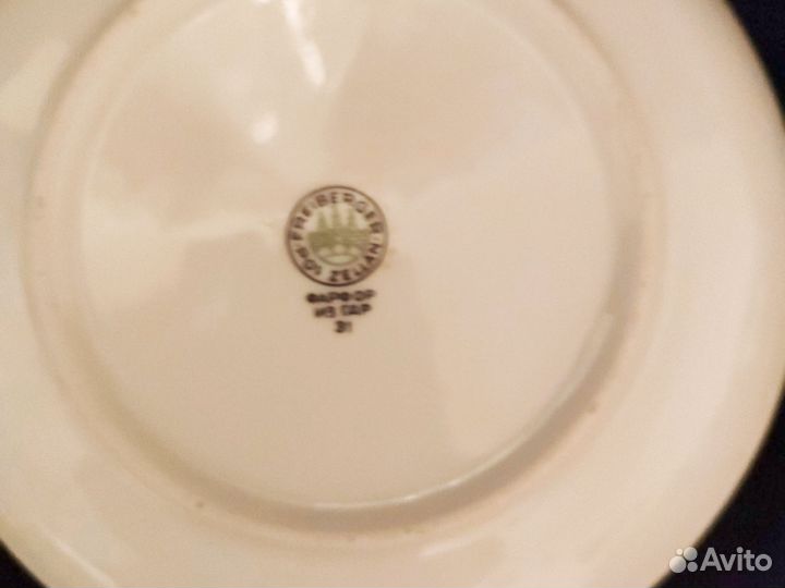 Масленка фарфор гдр