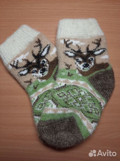 Тёплые новые носочки