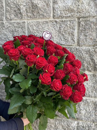Букет Роз 35шт 70см
