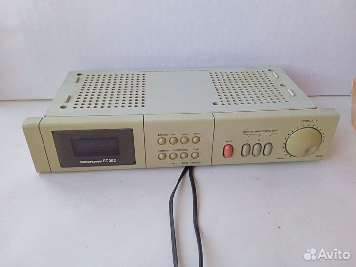Радио часы будильник таймер электроника пт 302