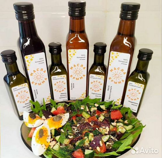 Сыродавленное масло холодного отжима