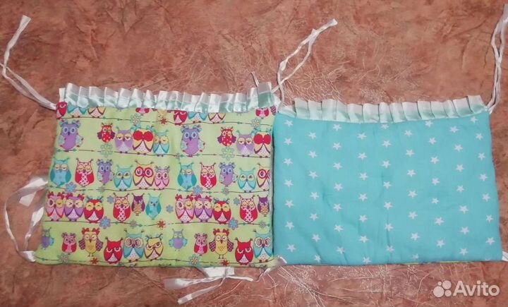 Бортики в детскую кроватку бу