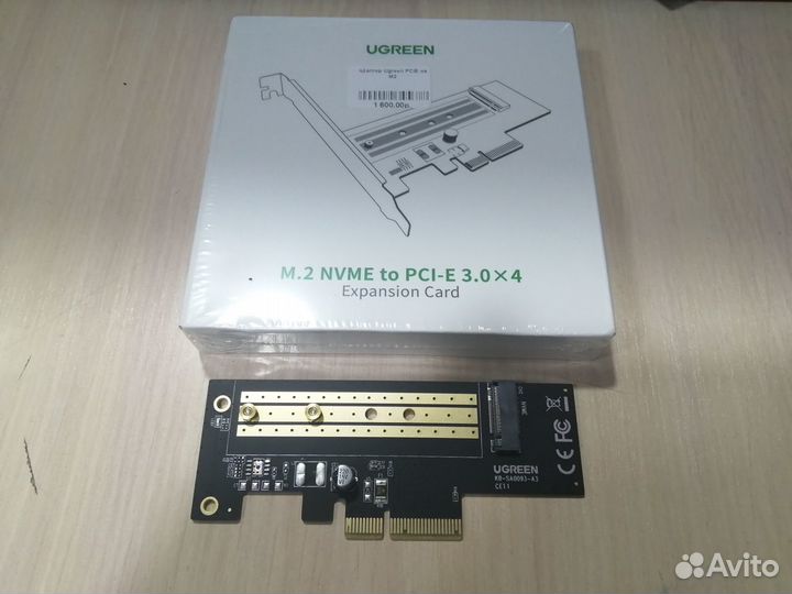 Адаптер Ugreen rcie на M2
