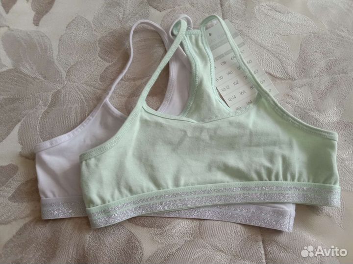 Бюстгальтер для девочки комплект из двух штук