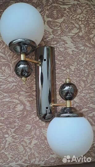 Настенный светильник бра бронза