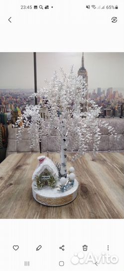 Зимняя берёза