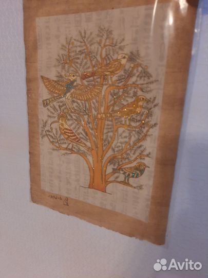 Картина на папирусе