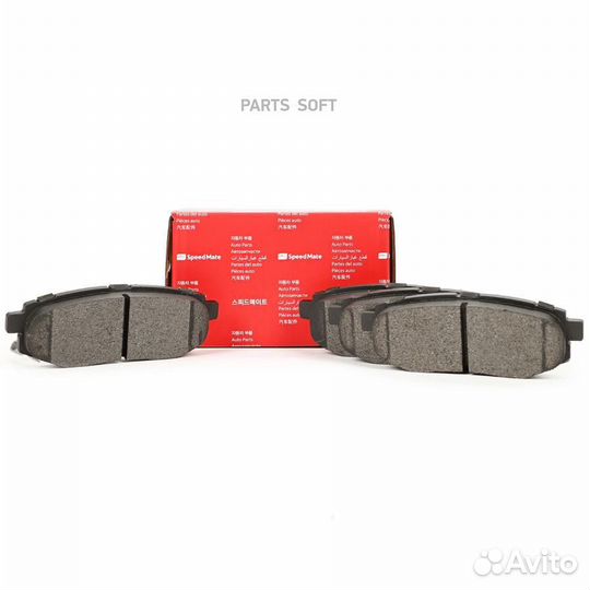 Колодки зад.subaru BRZ,Impreza,Legacy IV,V/toyota GT86 smbp178