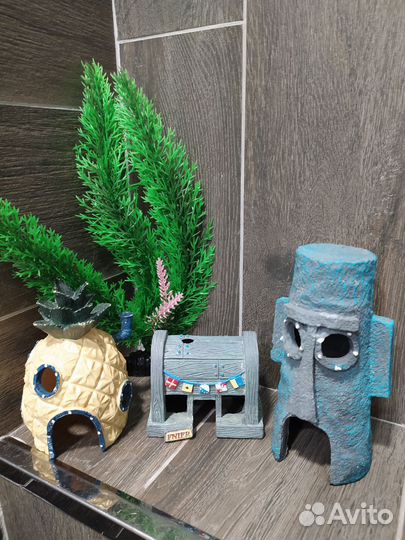 Декорации для аквариума