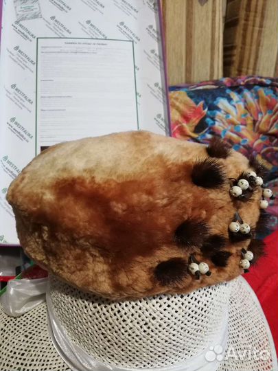 Берет женский цигейка