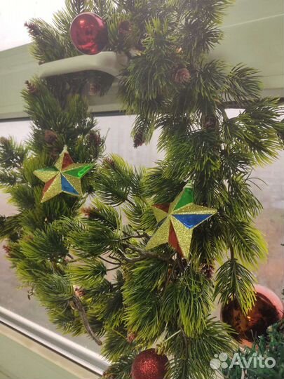 Елка, игрушки, новогодний комплект