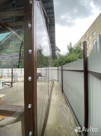 Мягкие окна в дождь