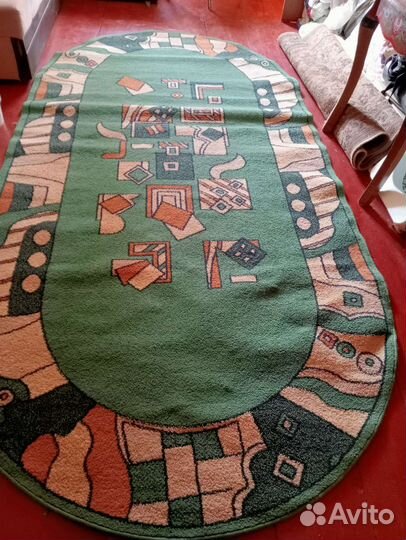 Ковер на пол овальный