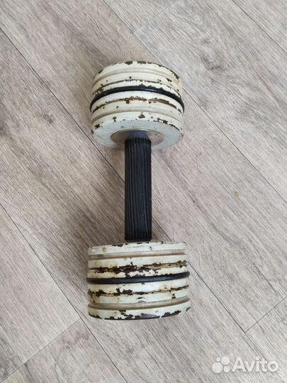 Гантель разборный бу 13 кг