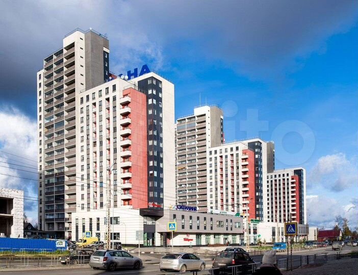 2-к. квартира, 65 м², 3/21 эт.