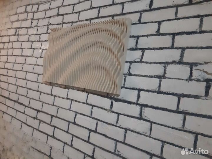 Панно из дерева. Декор стен. Стена