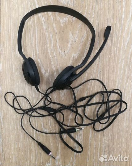 Гарнитура Sennheiser PC-3 Chat проводная 2*3,5