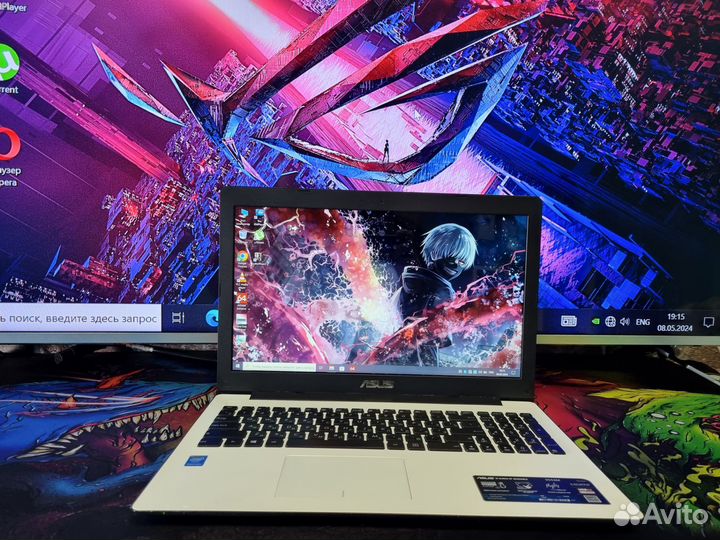 Asus X553 4 ядра,8GB,SSD 128GB