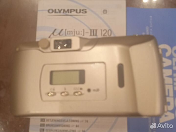 Пленочный фотоаппарат olympus mju ii