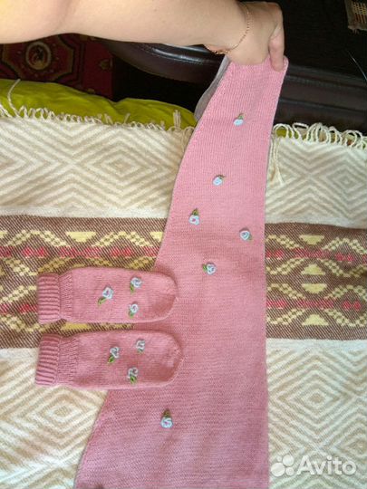 Шарф и варежки