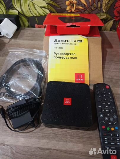 Цифровая тв приставка Дом.ru