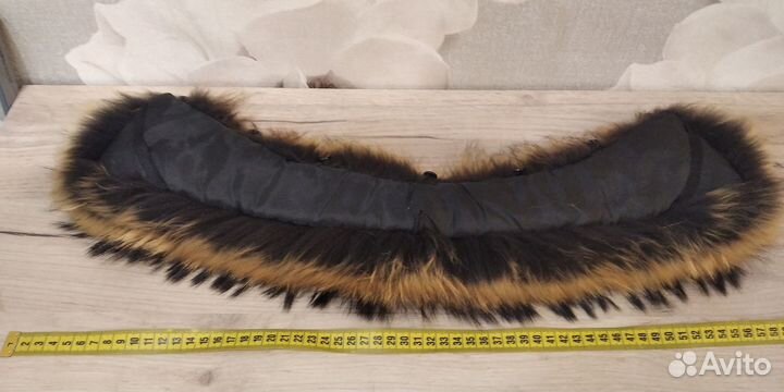 Меховой воротник,енот