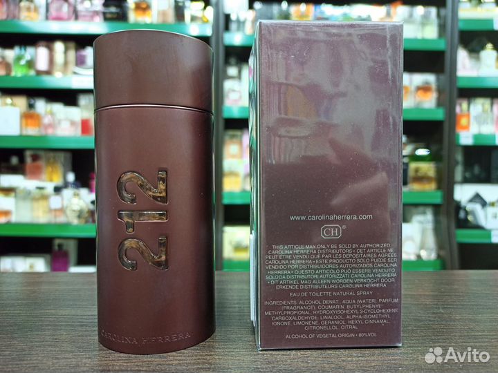 Парфюм мужской Carolina Herrera 212 Sexy Men