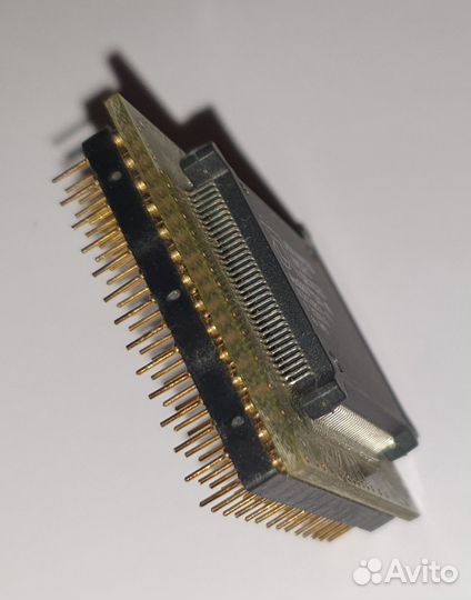 Процессор AMD Am386 DX-40 на текстолите