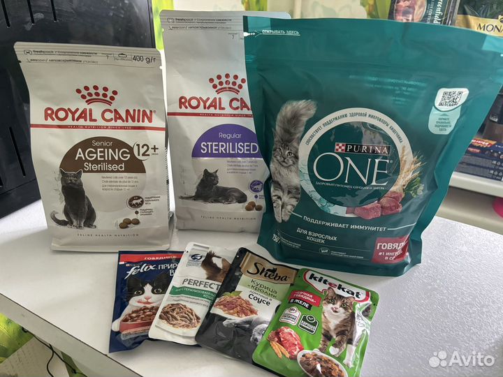 Корм для кошек