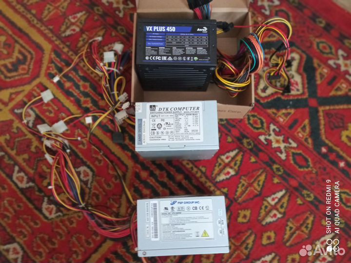 Блок питания на запчасти 3шт