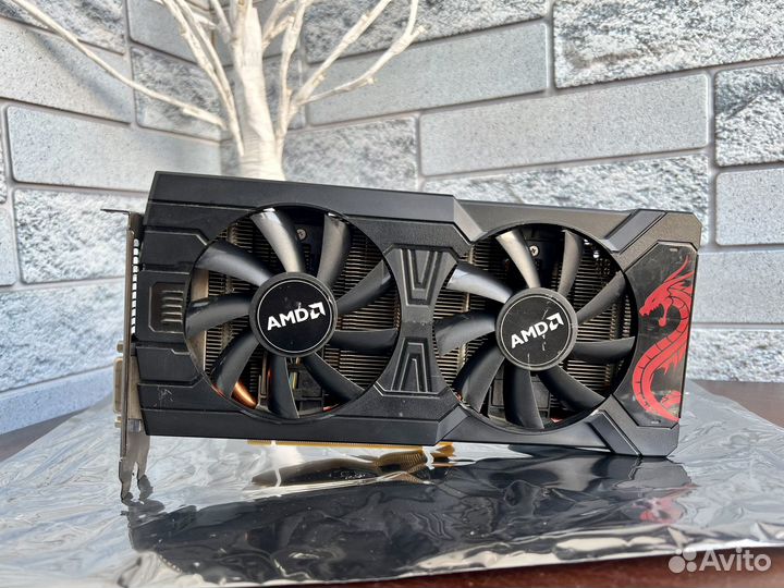Видеокарта Rx 470 8GB Red Dragon/Пломба